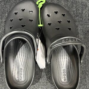 Black Mickey Disney Men’s Crocs